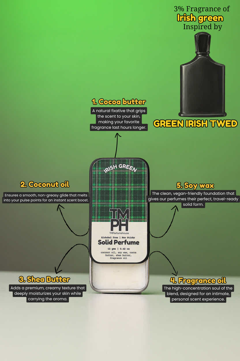 irish green – Solid Perfume | TMPerfumehouse