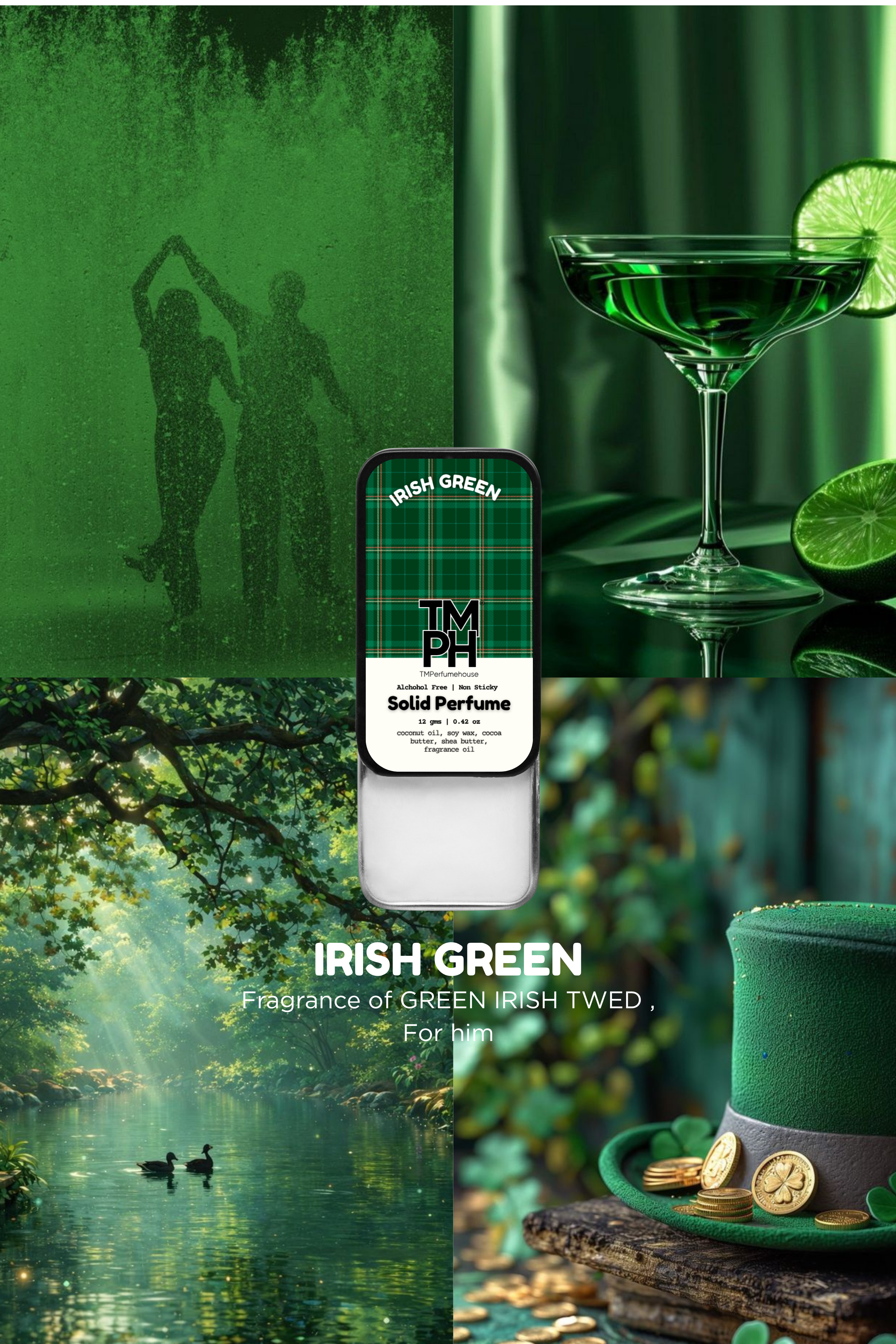 irish green – Solid Perfume | TMPerfumehouse