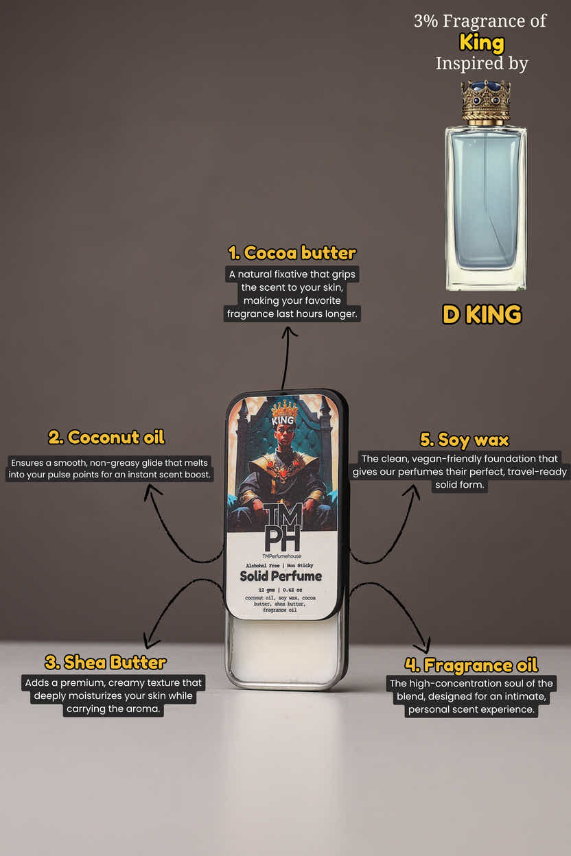 King - Solid Perfume | TMPerfumehouse