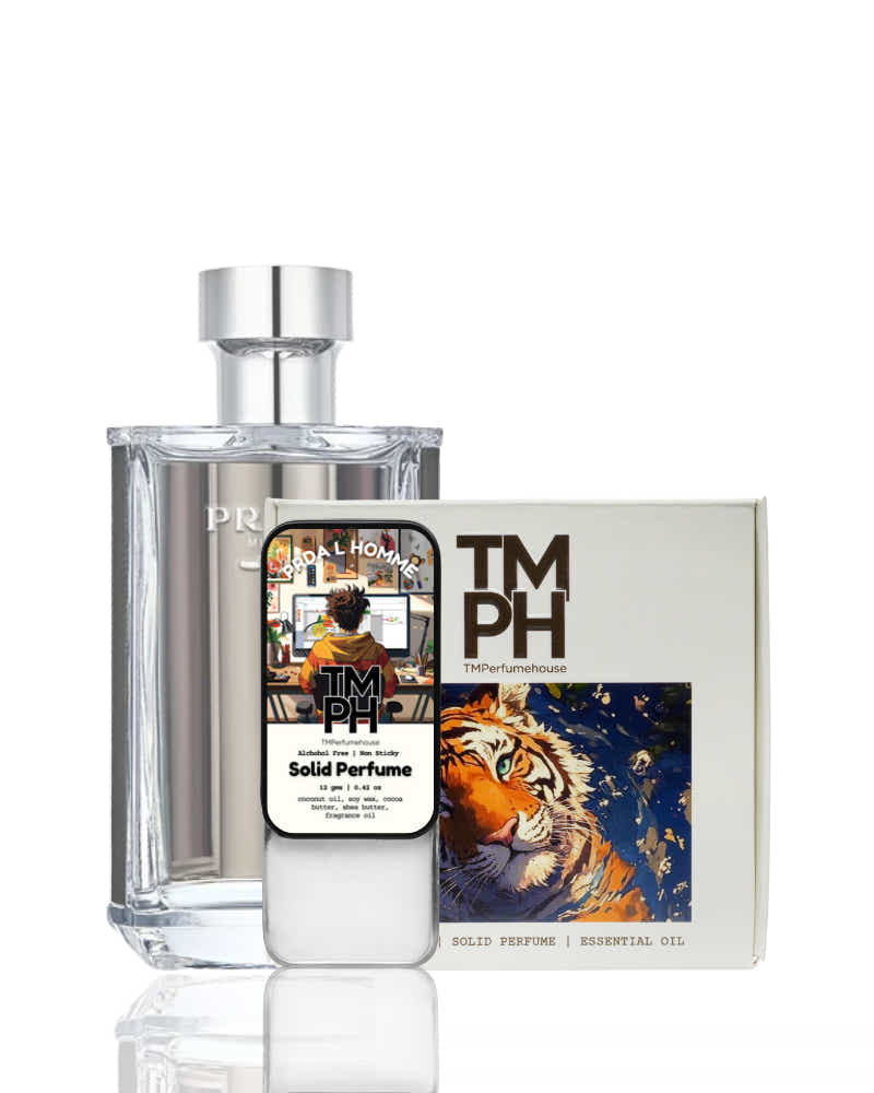 PRADA L’HOMME | Premium Solid Perfume – 10+ Hour Long Lasting Travel-Friendly Scent - Inspired by L'Homme by Pr*da