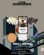 PRADA L’HOMME | Premium Solid Perfume – 10+ Hour Long Lasting Travel-Friendly Scent - Inspired by L'Homme by Pr*da