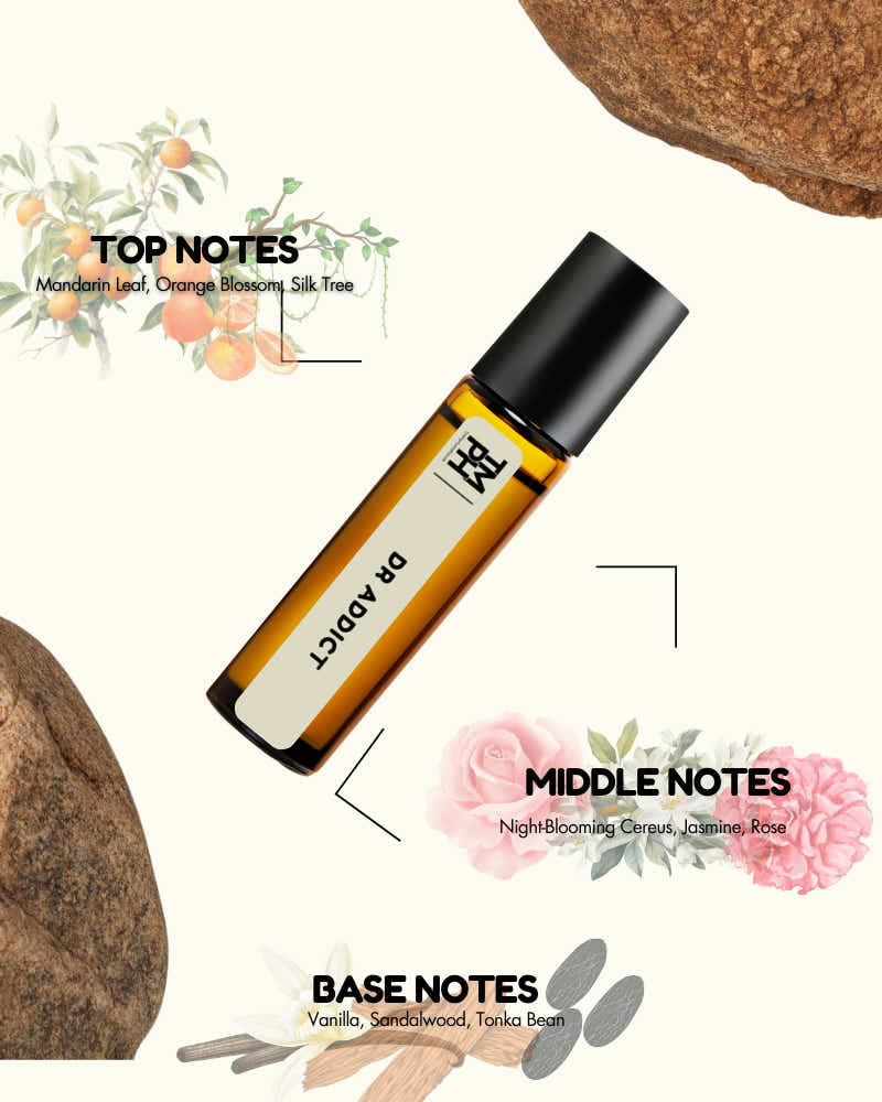 DR ADDICT AT | Luxury Designer Attar – 10+ Hour Long Lasting Pure Oil - Inspired by Addct by Di*r