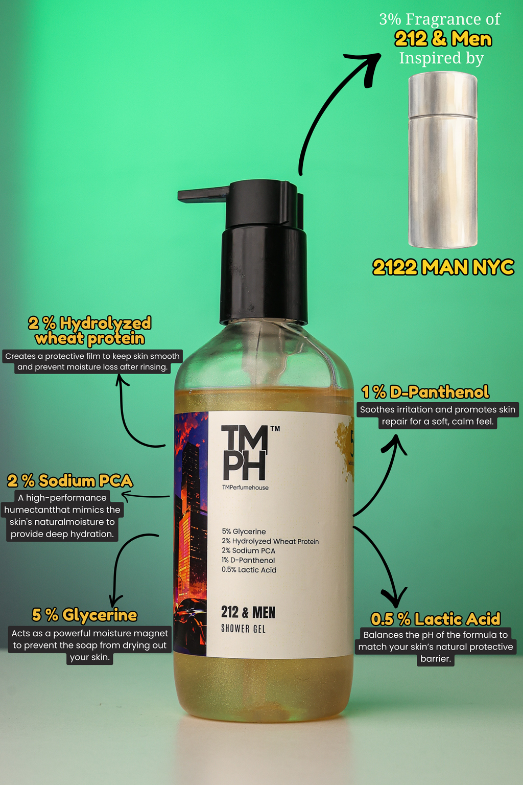 212 & Men | Shower Gel