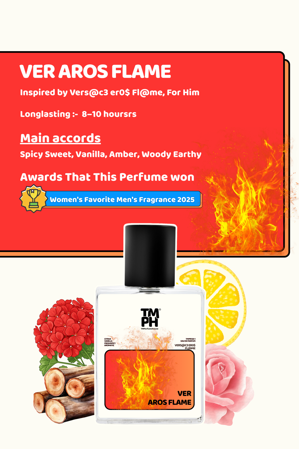 Ver Aros Flame - LG Inspired perfume | TMPerfumehouse