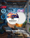COOL WATER & SEA | Premium Beard Balm – 10+  Hour Freshness & Styling  Inspired by Cool Water by Dav*doff