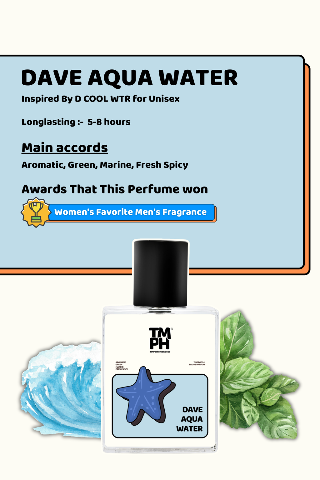 Dave Aqua Water - DG Inspired perfume | TMPerfumehouse