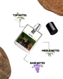 Tuberose Jasmine and Rangoon Creeper notes in The Bloom Inspired Perfume