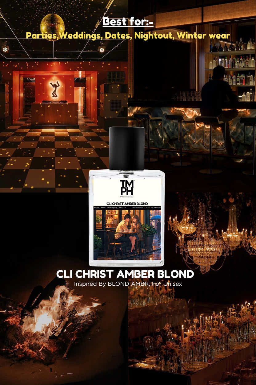 Cli Christ Amber Blond - Inspired perfume | TMPerfumehouse