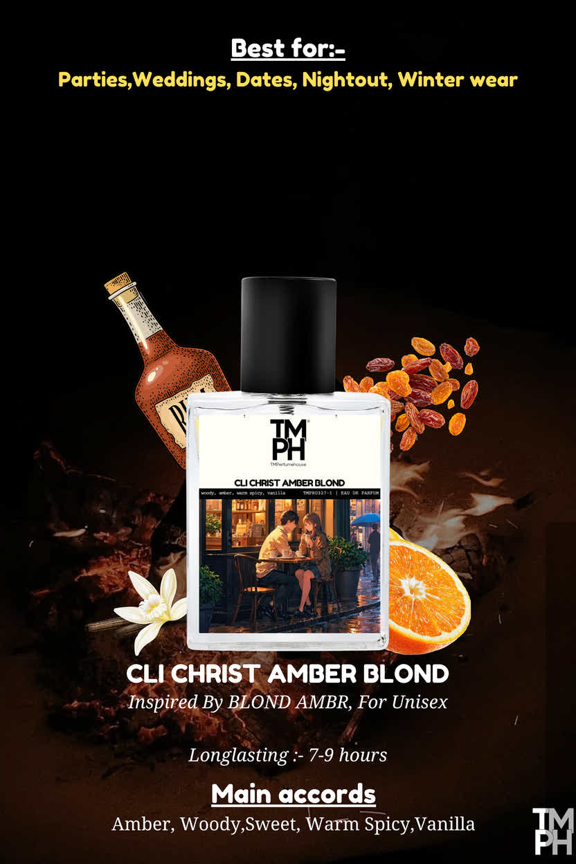 Cli Christ Amber Blond - Inspired perfume | TMPerfumehouse