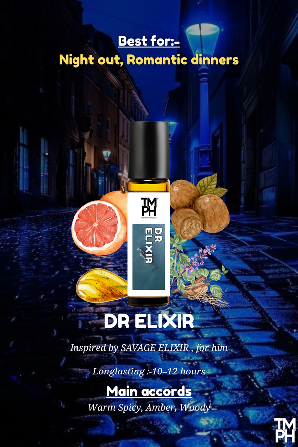 DR Elixir - Inspired Attar | TMPerfumehouse