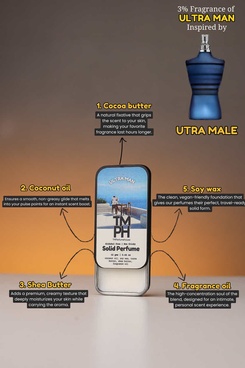Ultra Man - Solid Perfume | TMPerfumehouse