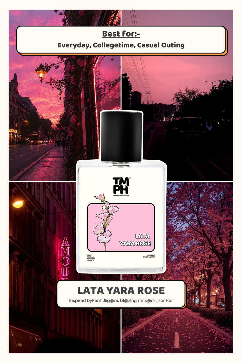 Lata Yara Rose -  LG  Inspired Perfume | TMPerfumehouse