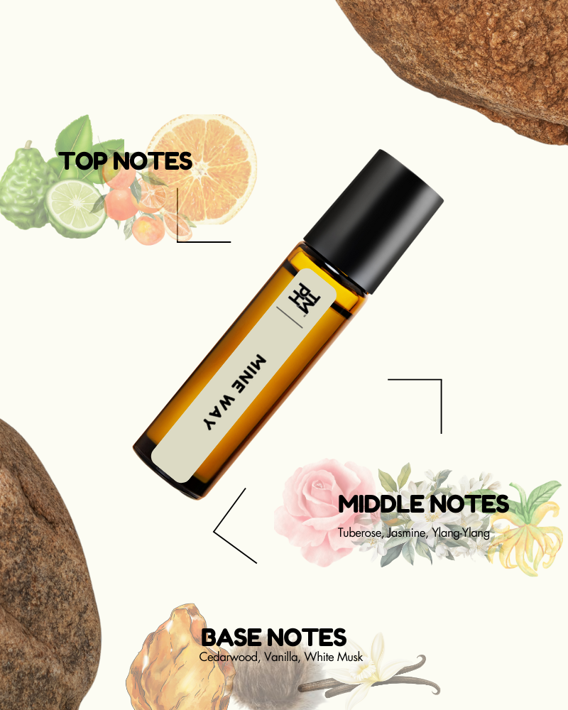 MINE WAY AT | Luxury Designer Attar – 10+ Hour Long Lasting Pure Oil
