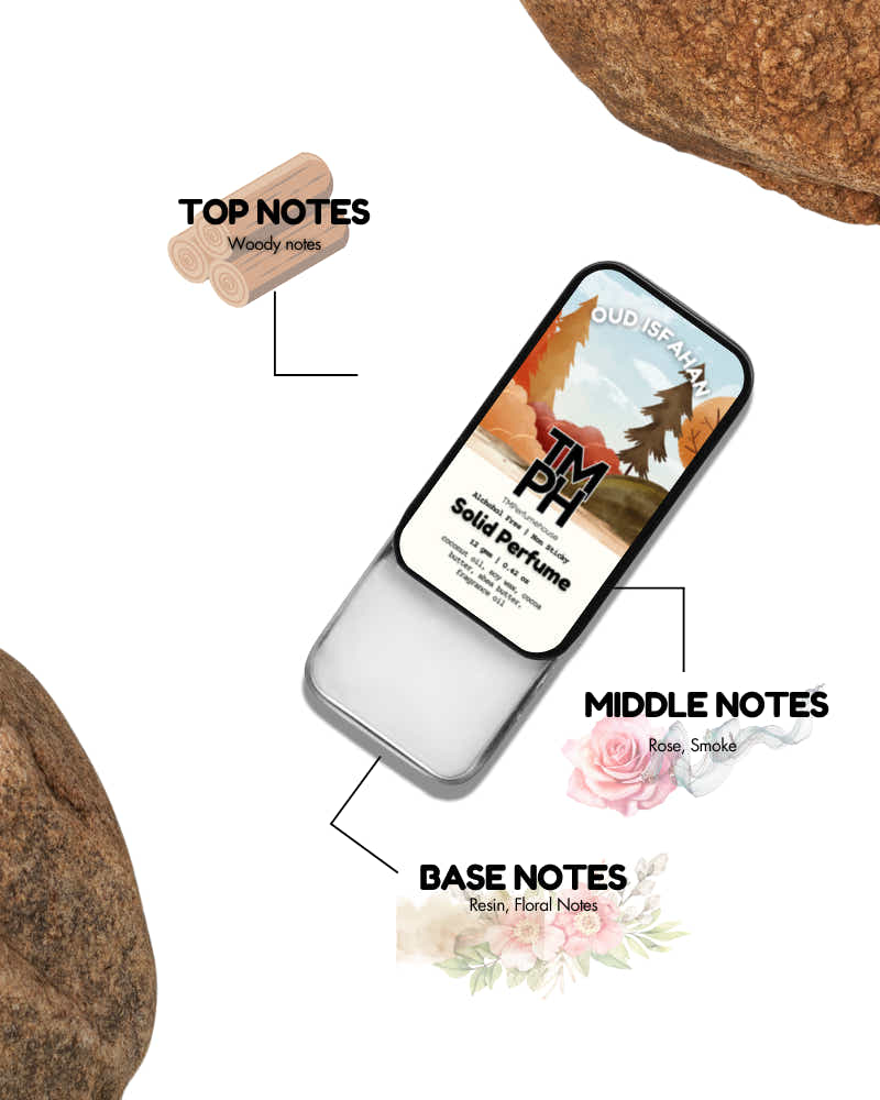 Oud Isfahan Solid Perfume Inspired – Oriental Luxury in Your Pocket