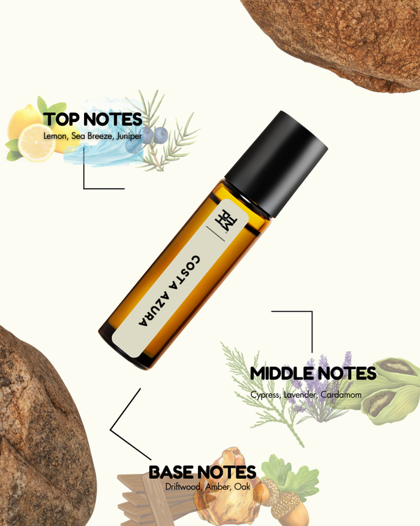COSTA AZURA AT | Luxury Niche Attar – 10+ Hour Long Lasting Pure Oil  - Inspired by Costa Azzurra by To Ford