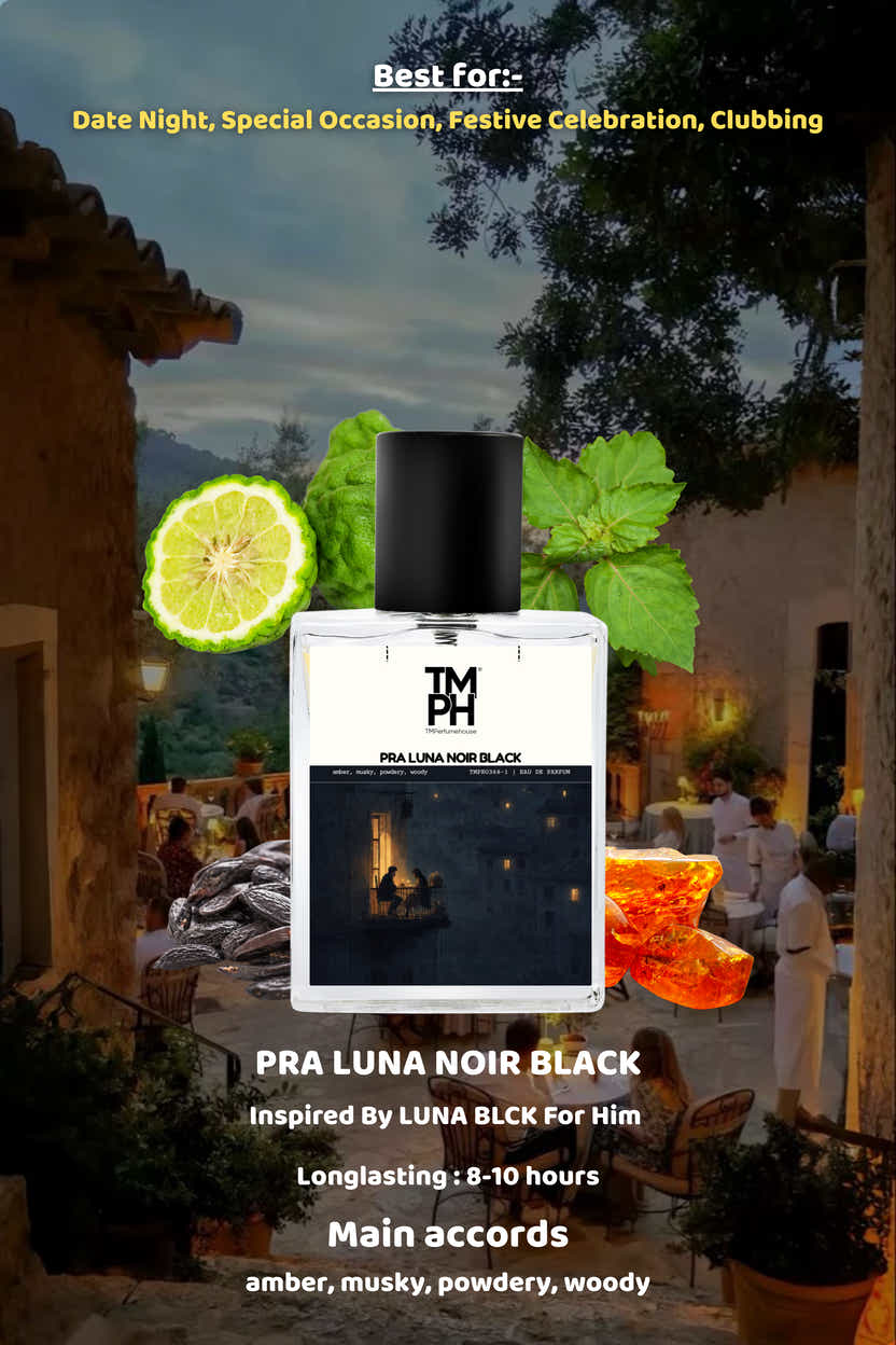 Pra Luna Noir Black - inspired Perfume | TMPerfumehouse