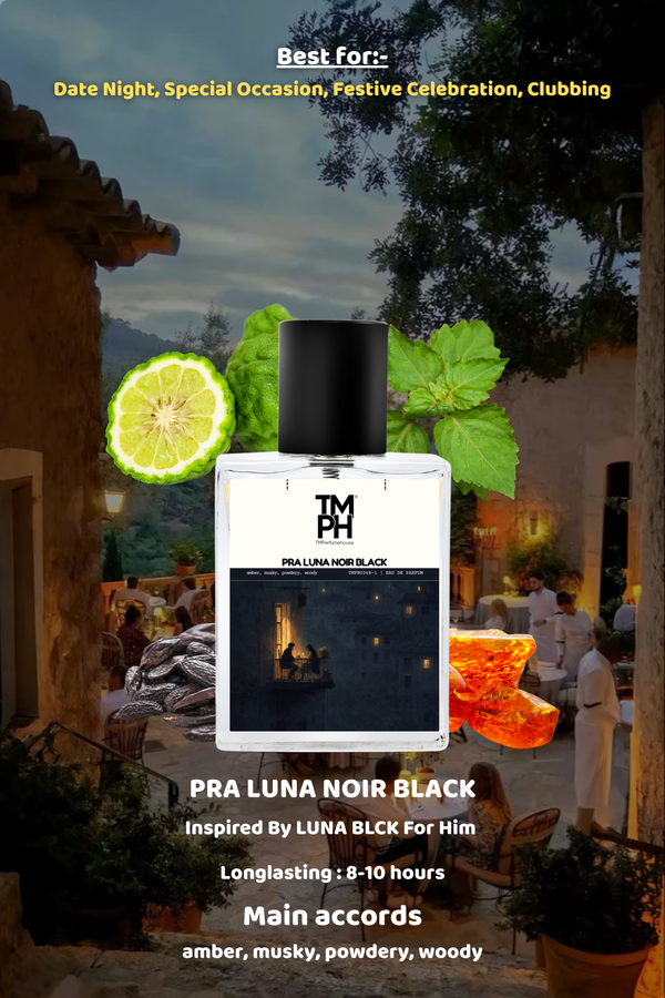 Pra Luna Noir Black - inspired Perfume | TMPerfumehouse