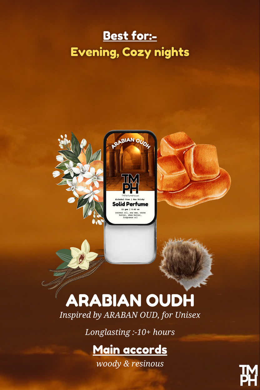 Arabian Oudh – Solid Perfume| TMPerfumehouse