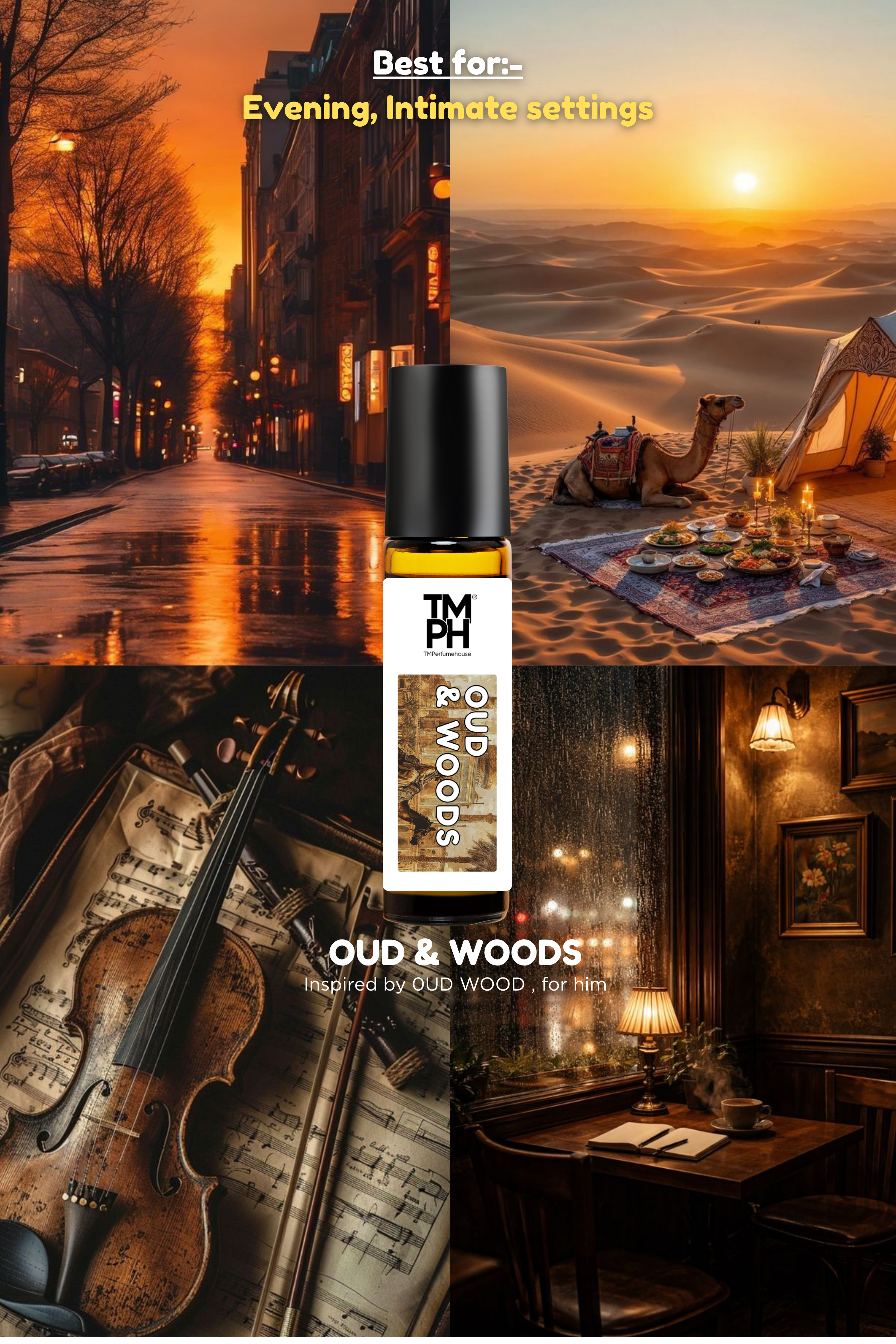 Oud & Woods - Inspired Attar | TMPerfumehouse
