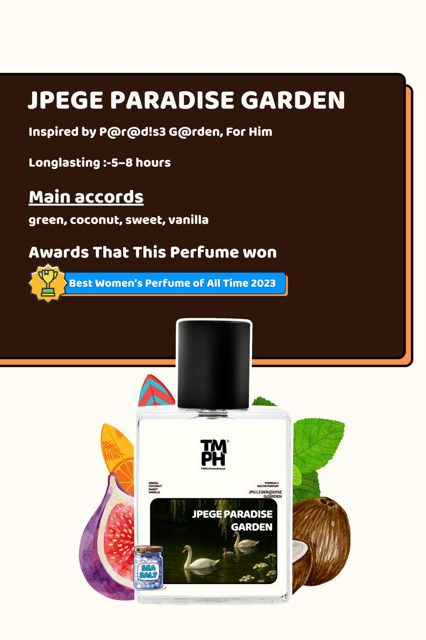 Jpege Paradise Garden – LG Inspired Perfume | TMPerfumehouse