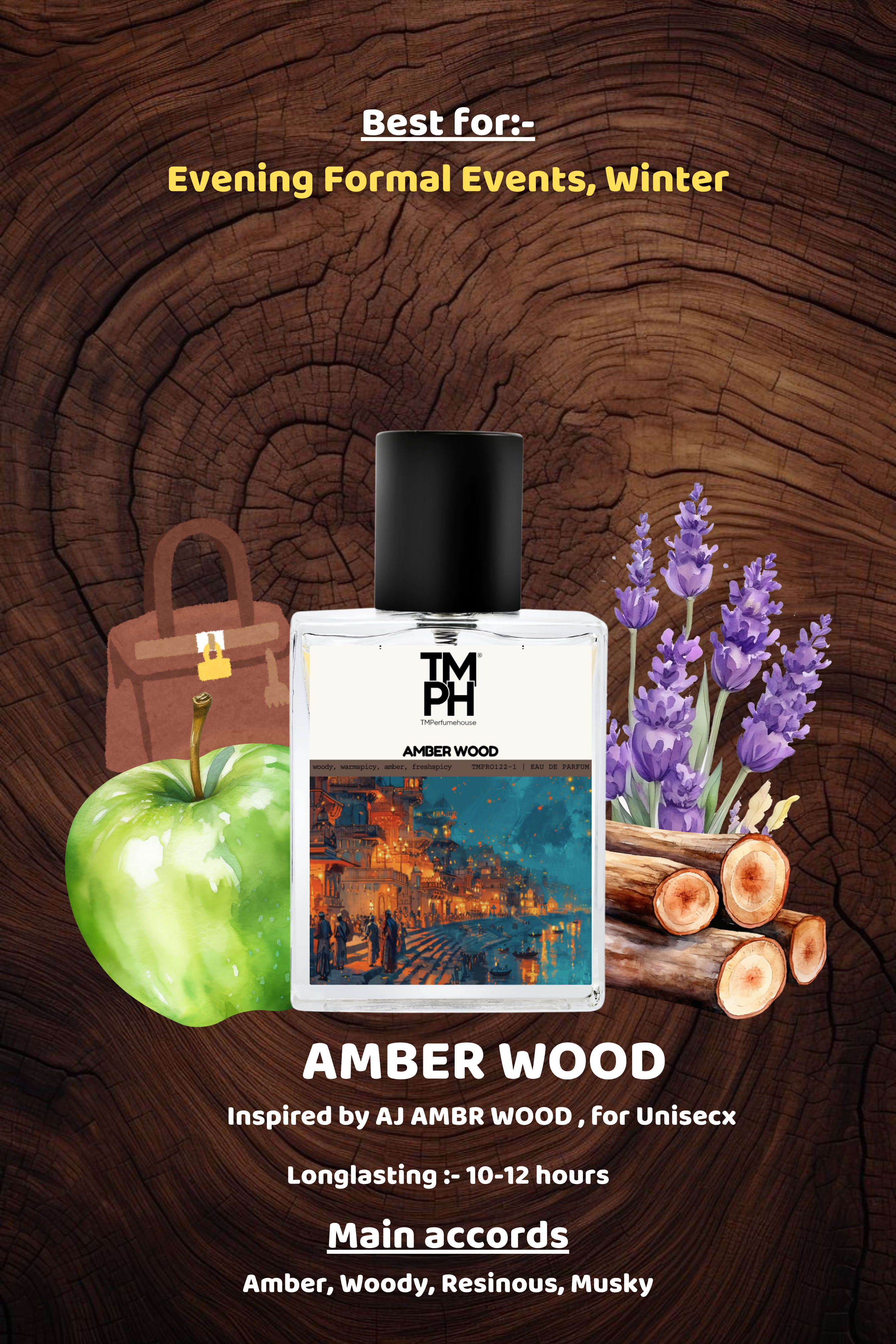 Amber Wood – Inspired perfume | TMPerfumehouse