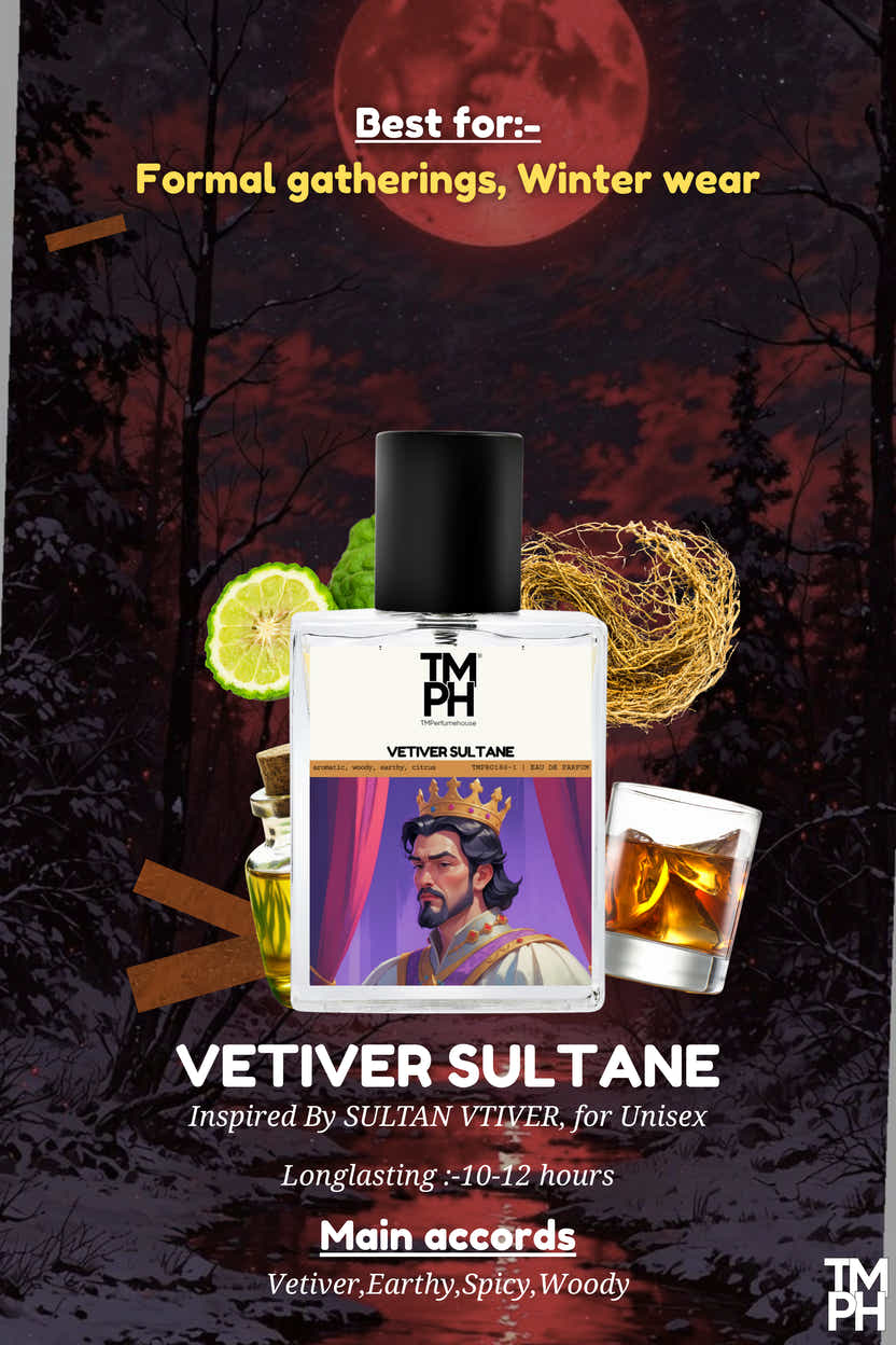 Vetiver Sultane - inspired Perfume | TMPerfumehouse