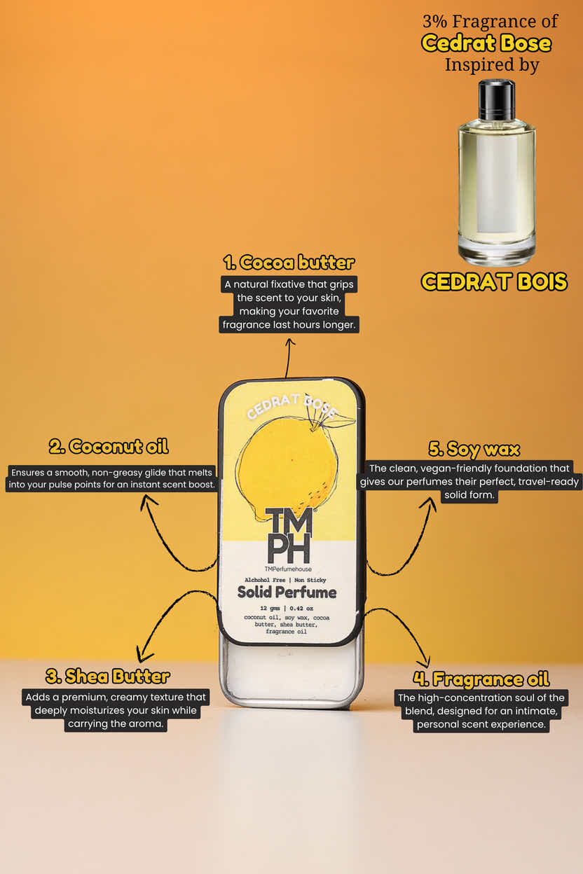 Cedrat Bose – Solid Perfume | TMPerfumehouse