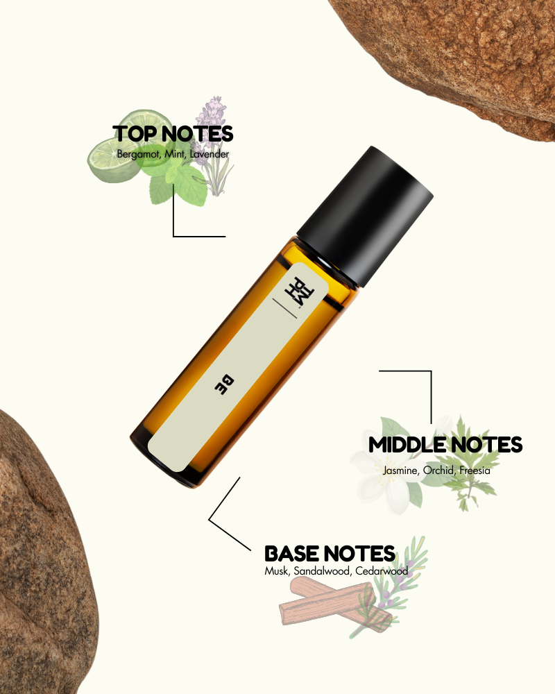 BE AT | Luxury Designer Attar – 10+ Hour Long Lasting Pure Oil