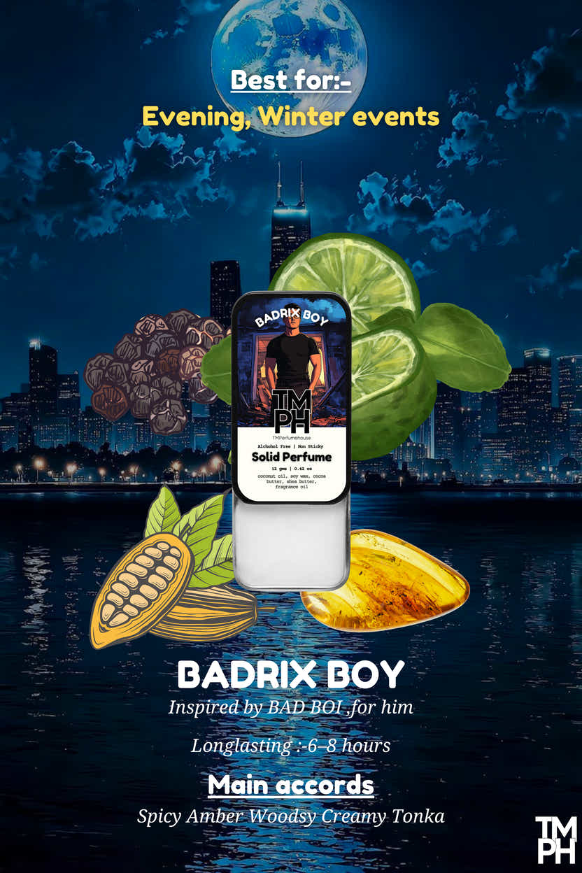 Badrix Boy – Solid Perfume | TMPerfumehouse