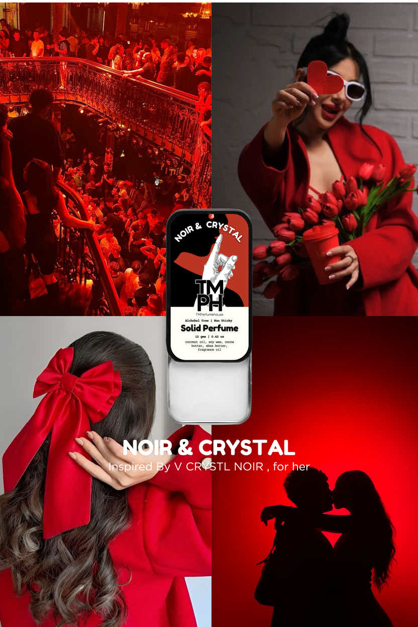 Noir & Crystal-Solid Perfume | TMPerfumehouse
