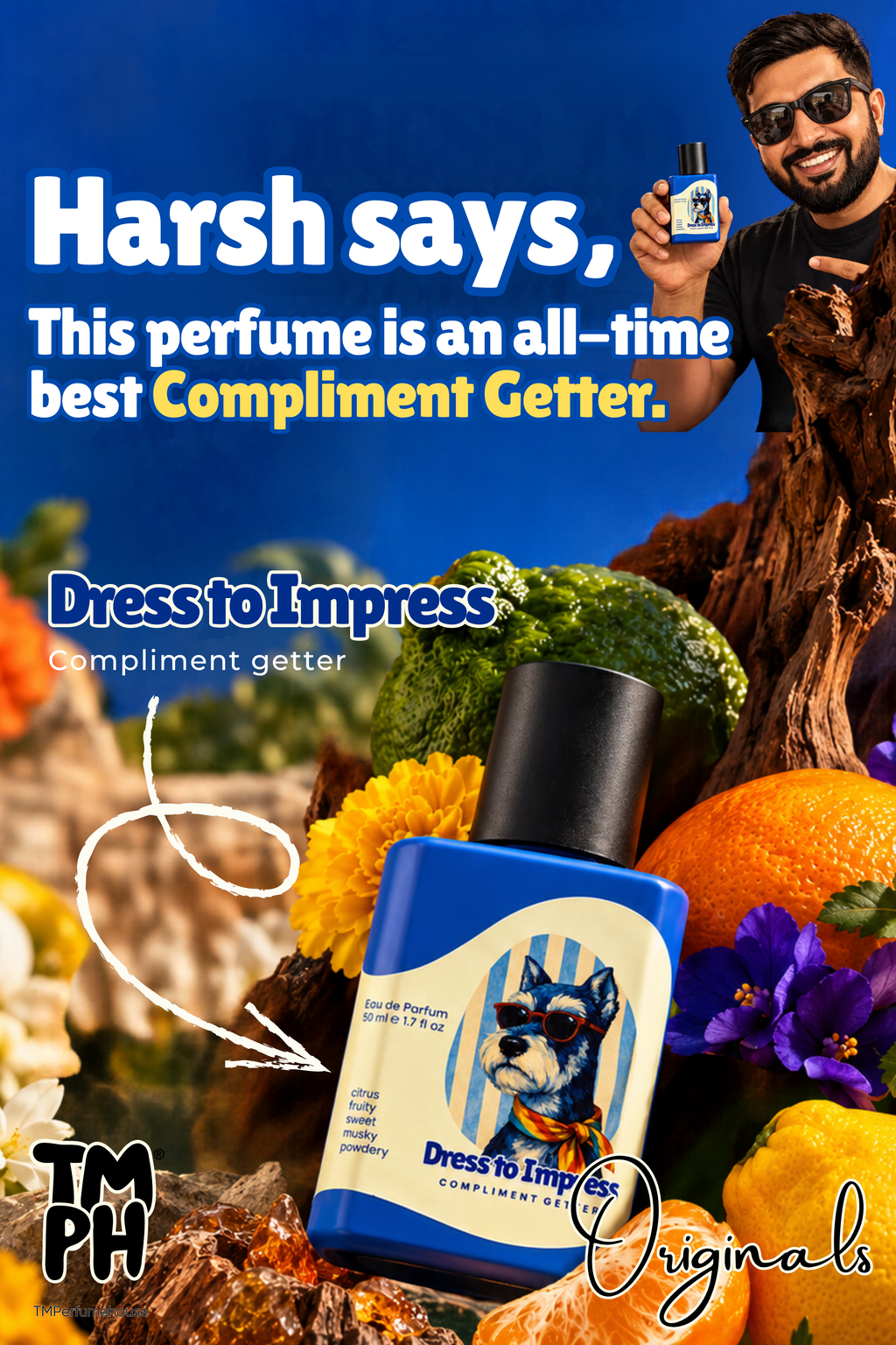 Dress to impress Compliment Getter Perfume | TM Originals