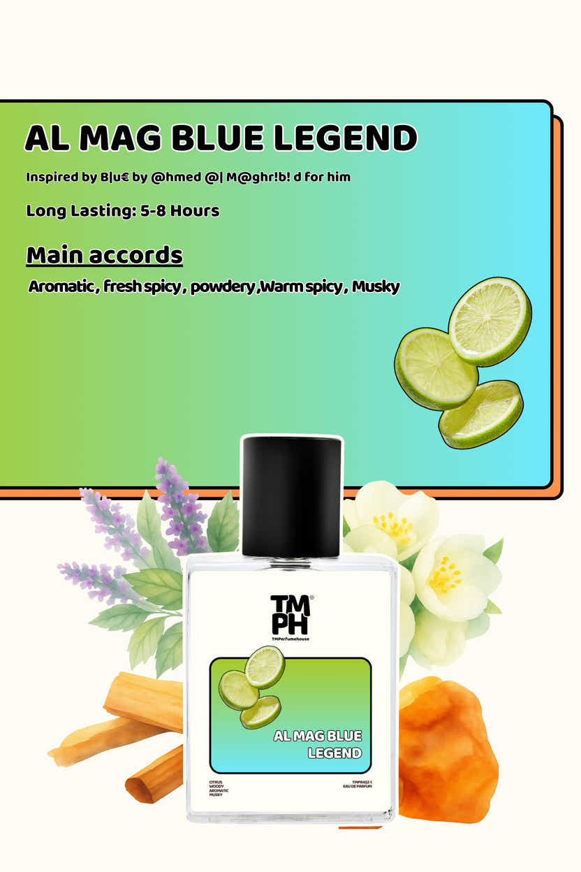 Al Mag Blue Legend -  LG  Inspired Perfume | TMPerfumehouse
