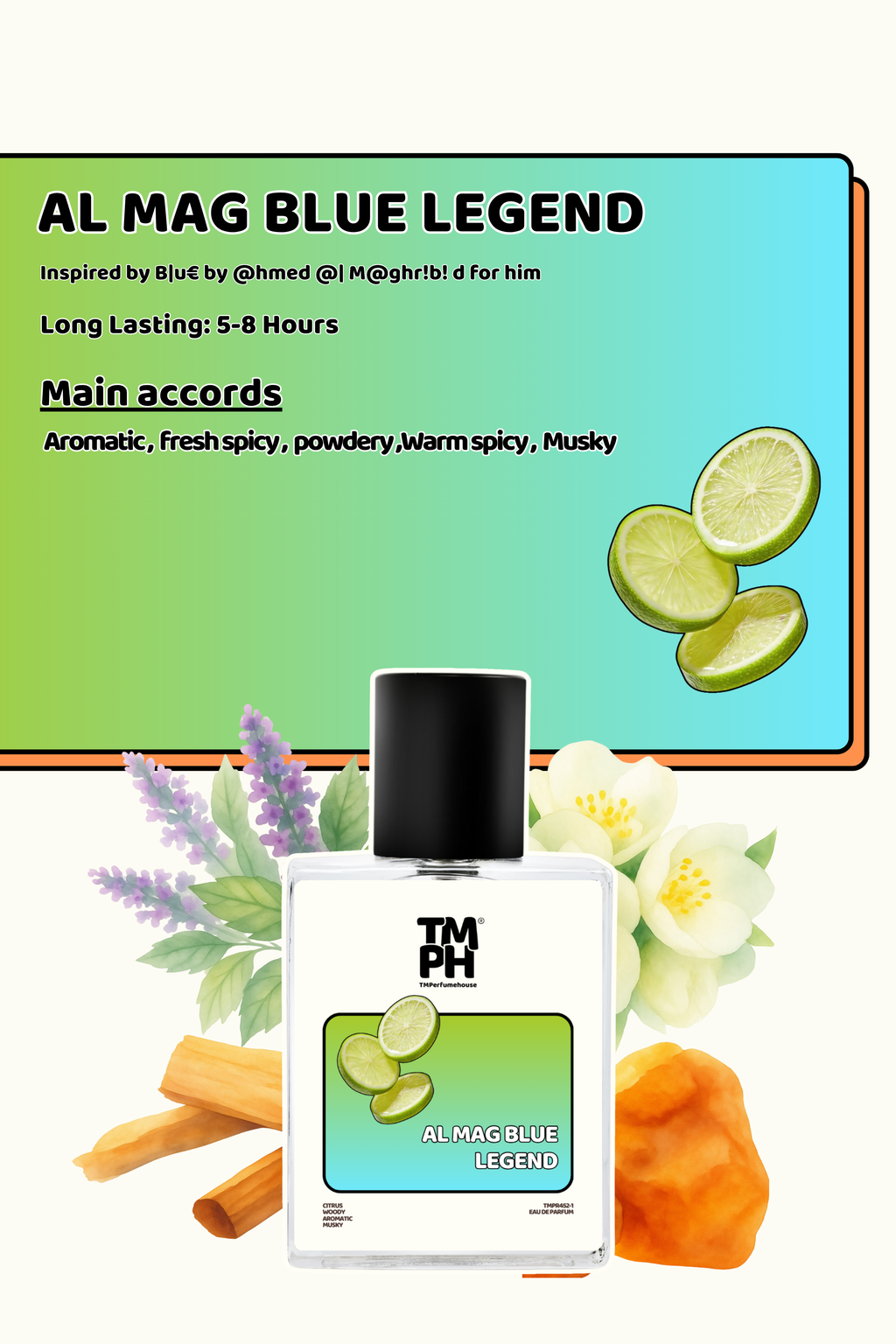 Al Mag Blue Legend -  LG  Inspired Perfume | TMPerfumehouse