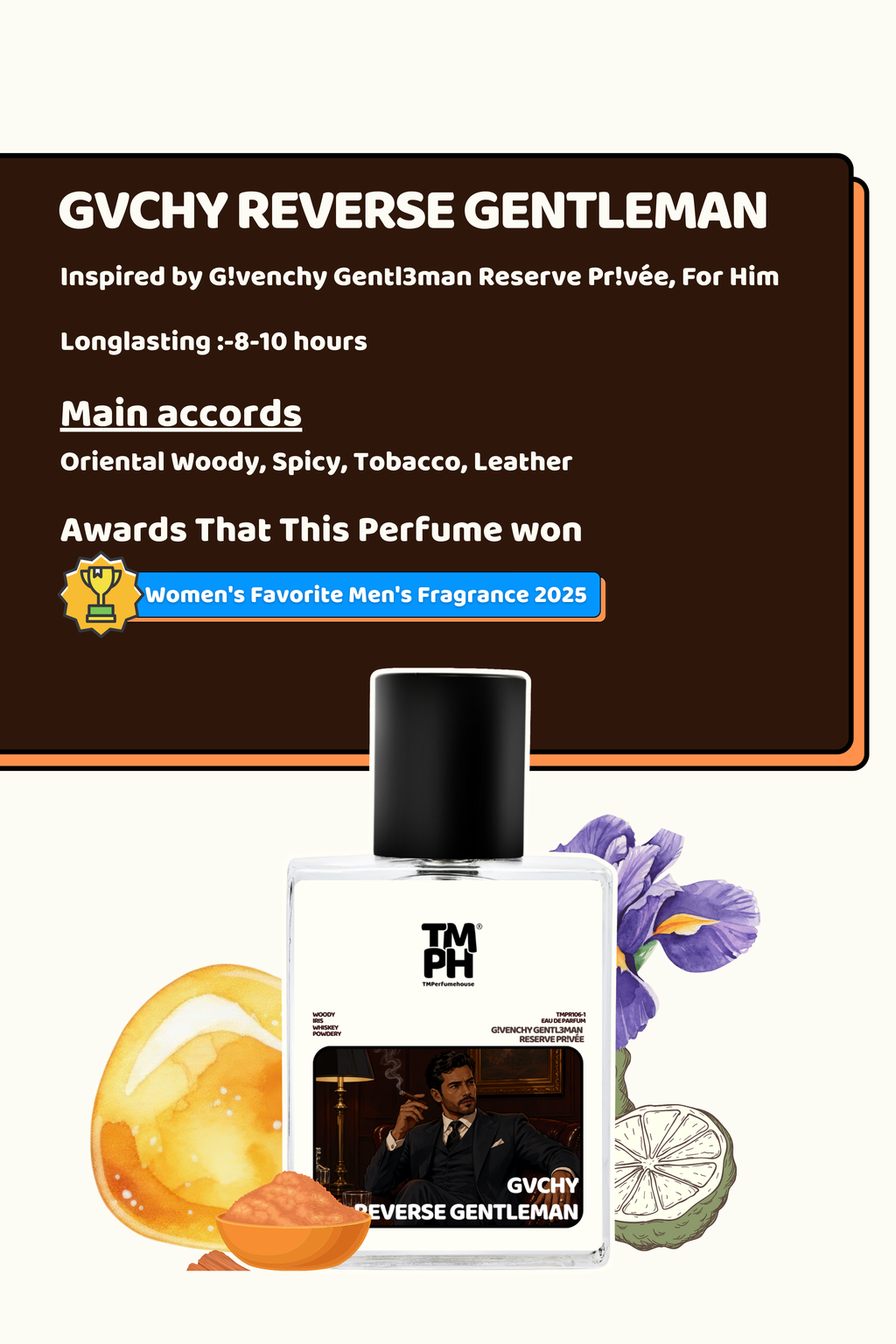 Gvchy Reverse Gentleman - LG  Inspired Perfume | TMPerfumehouse