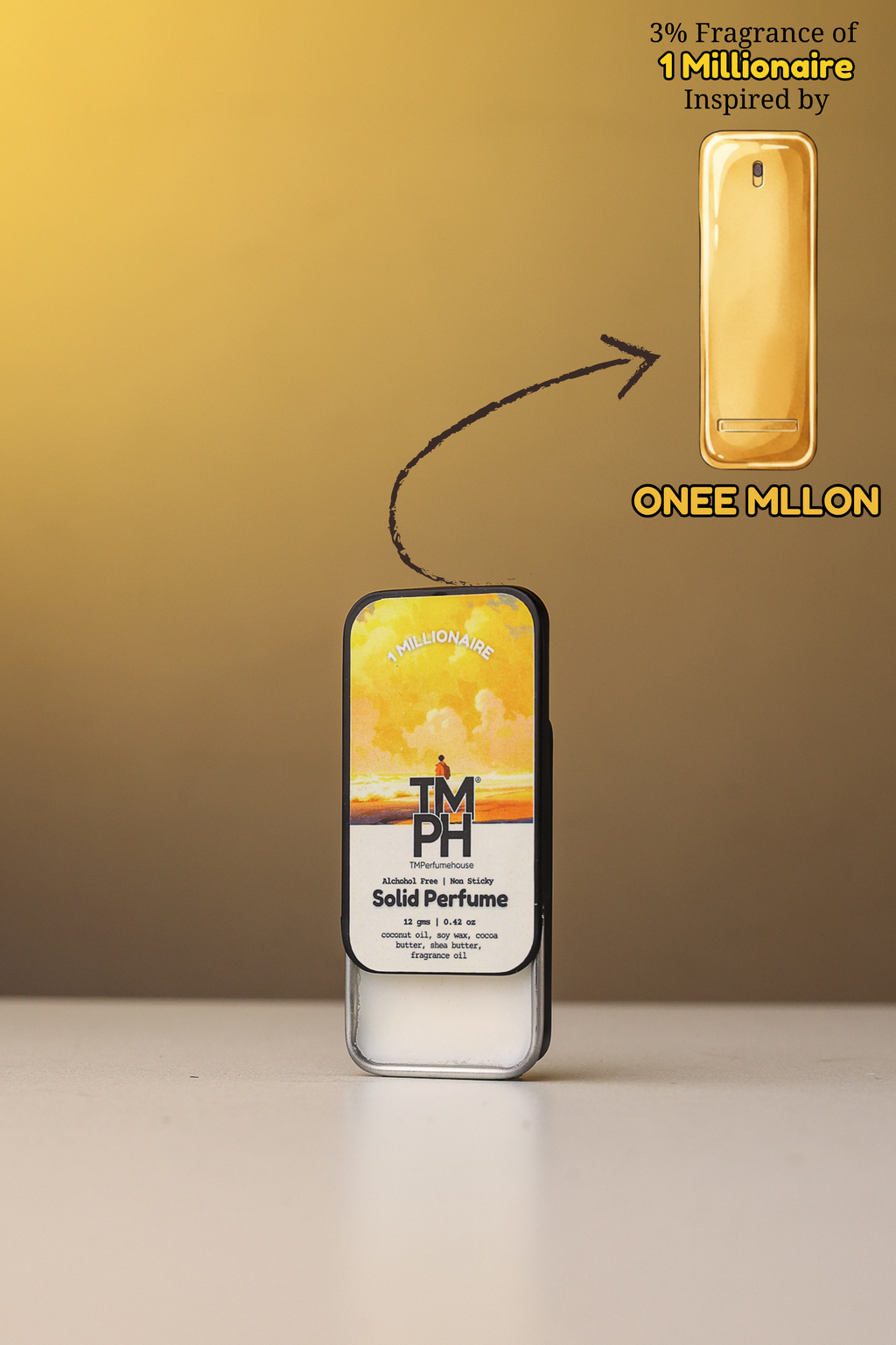 1 Millionaire - Solid Perfume | TMPerfumehouse
