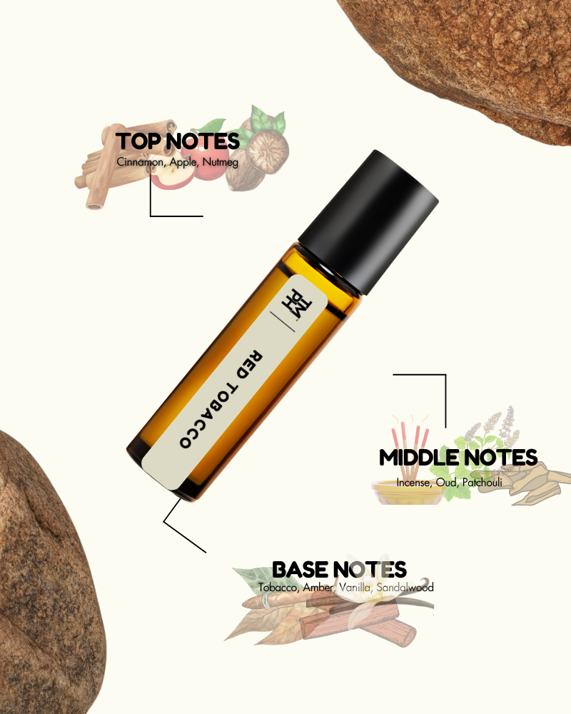 RED TOBACCO AT – A Powerful, Smoky-Sweet & Intense Perfume Oil
