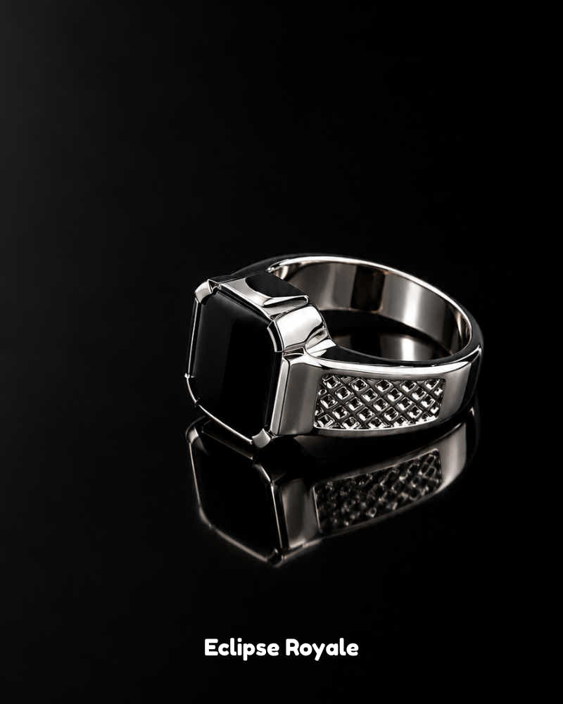 The Imperial Onyx Set: Veyra Royale, Aurelia Knot & Eclipse Royale Trio