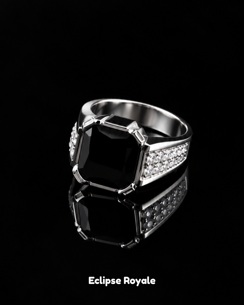 The Imperial Onyx Set: Veyra Royale, Aurelia Knot & Eclipse Royale Trio