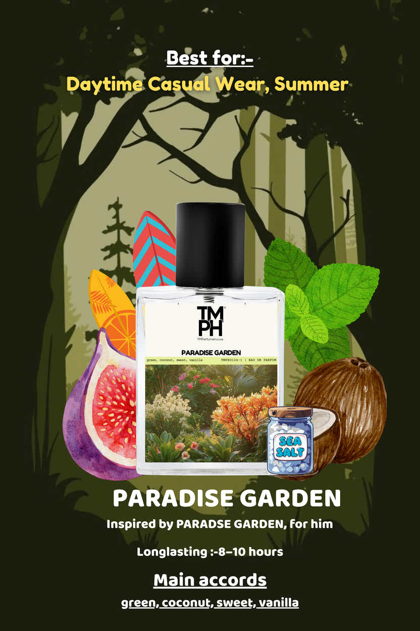 Paradise Garden – LG Inspired Perfume | TMPerfumehouse