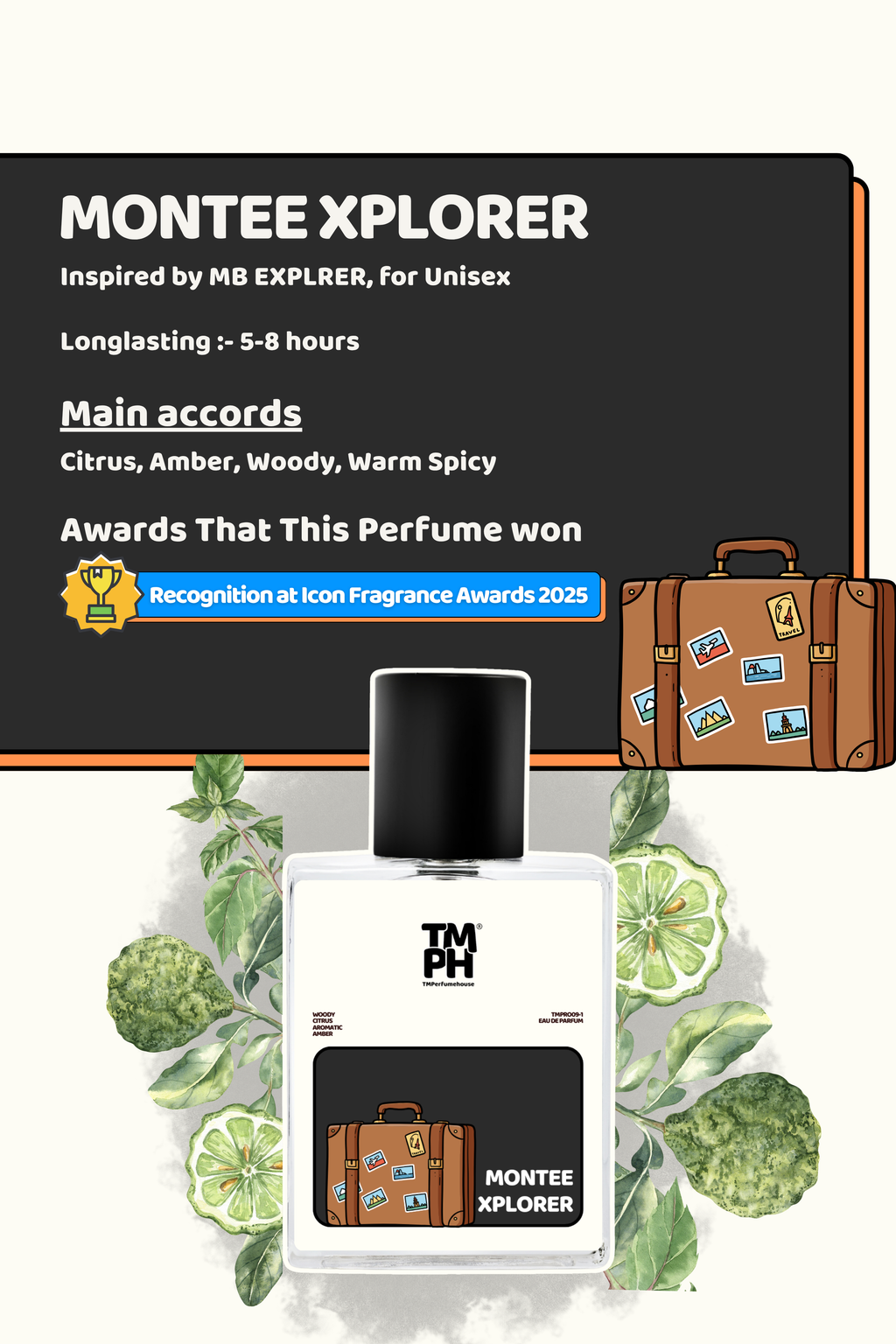 Montee Xplorer - LG Inspired perfume  | TMPerfumehouse