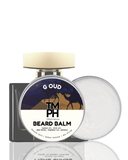 TM PH beard balm with packaging on a white background