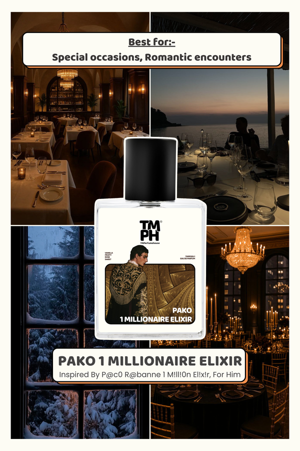Pako 1 Millionaire Elixir - WH Inspired Perfume | TMPerfumehouse