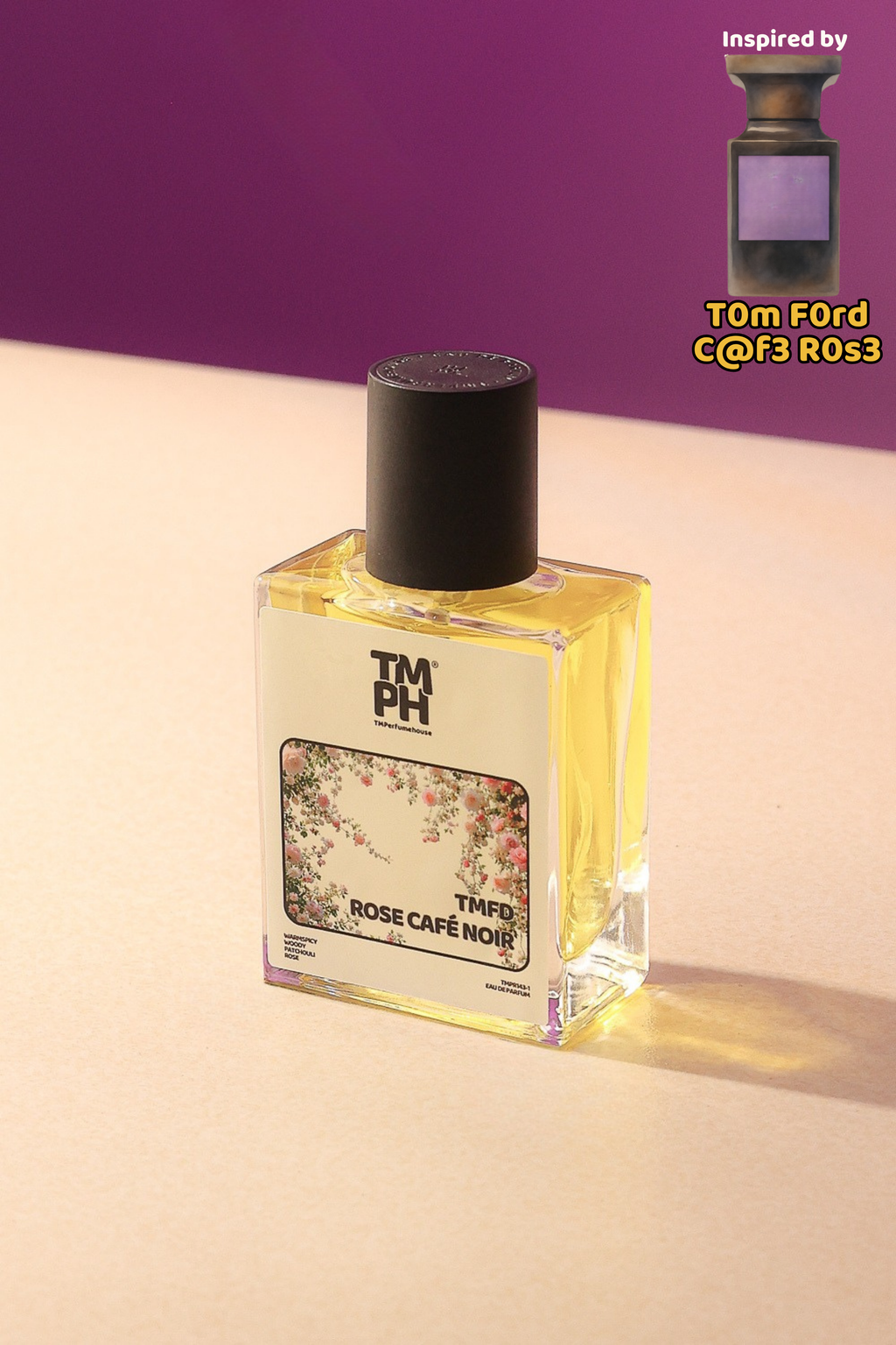Tmfd Rose Café Noir - Inspired perfume | TMPerfumehouse
