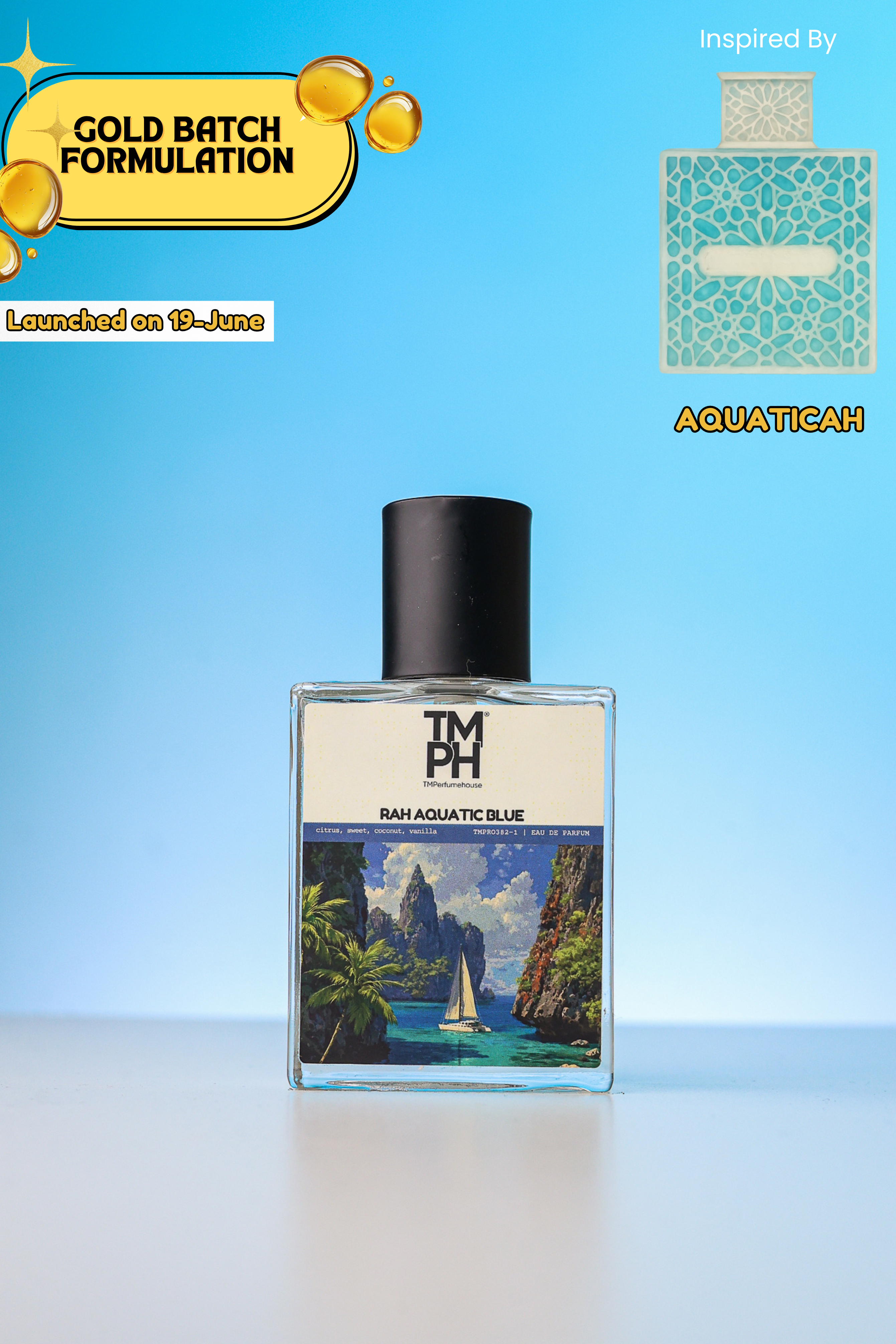 Rah Aquatic Blue  - Inspired Perfume | TMPerfumehouse