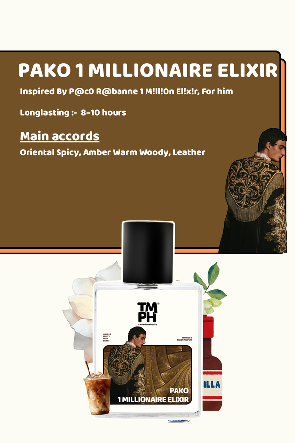 Pako 1 Millionaire Elixir - WH Inspired Perfume | TMPerfumehouse