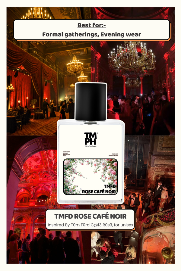 Tmfd Rose Café Noir - Inspired perfume | TMPerfumehouse