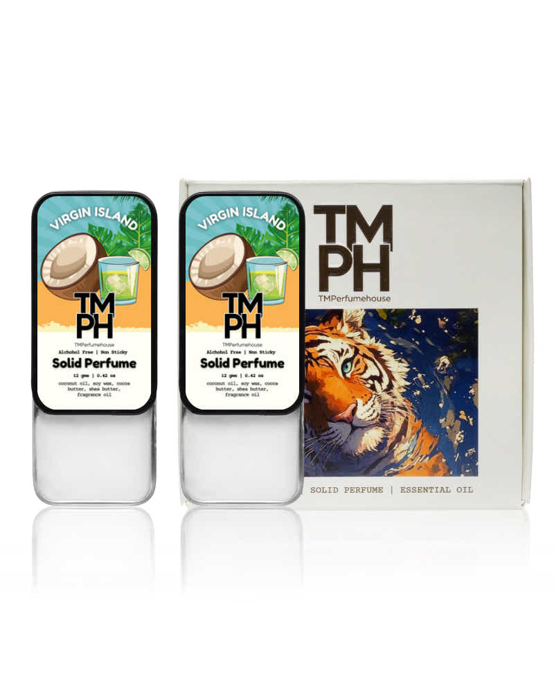Virgin Island Solid Perfume – A Fresh, Tropical & Breezy Beach Scent