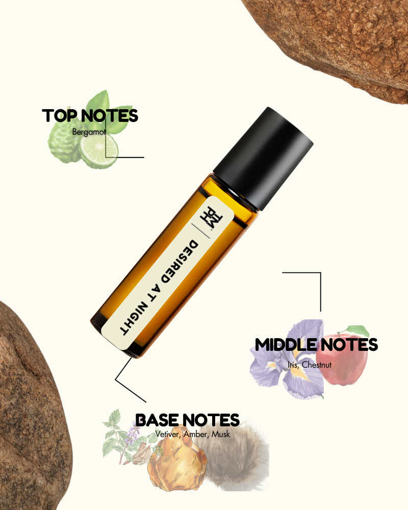 DESIRED NIGHT AT | Wanted Night Inspired Luxury Attar – 10+ Hour Long Lasting Pure Attar