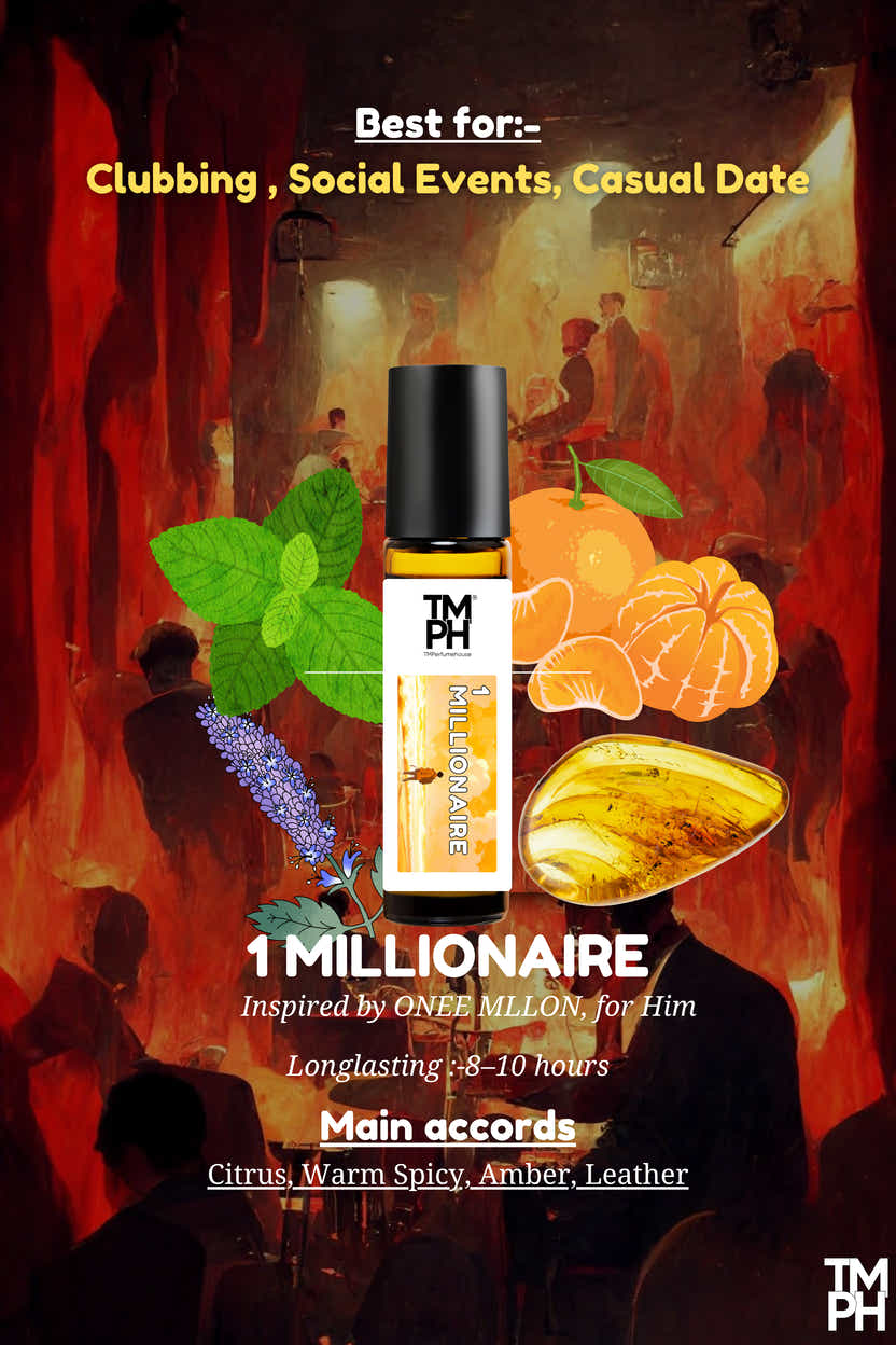 1 Millionaire - Inspired Attar | TMPerfumehouse