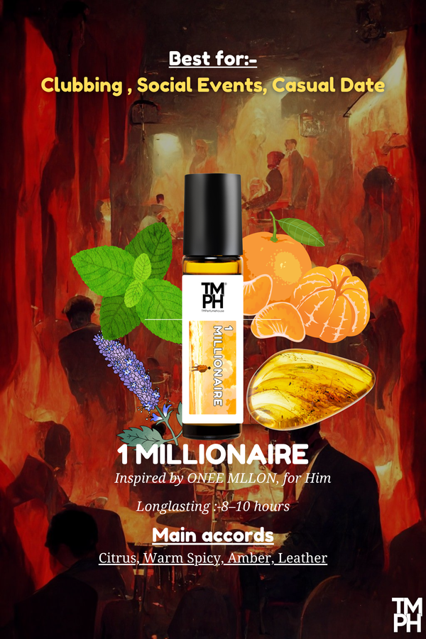 1 Millionaire - Inspired Attar | TMPerfumehouse